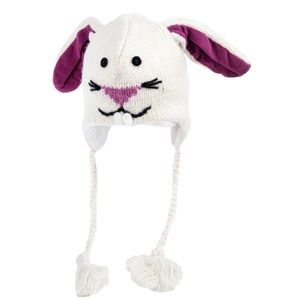 NWT Mohair Wool Bunny Rabbit Beanie